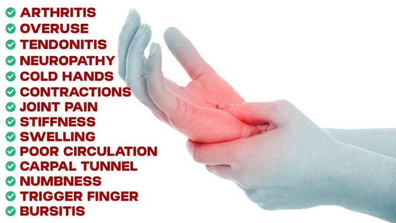 If your hands hurt while you work