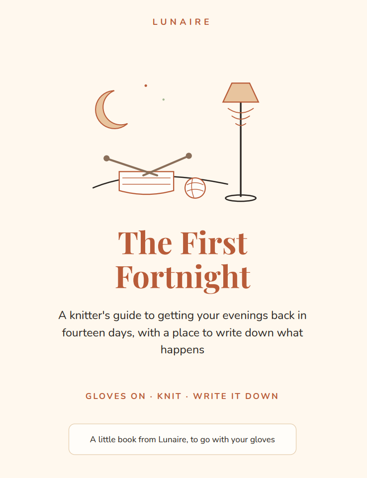 The First Fortnight (14-day plan + row log)