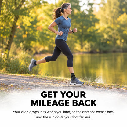 Now You Can Finish The Run You Set Out On, With Your Arch Held From Underneath, From Day One.