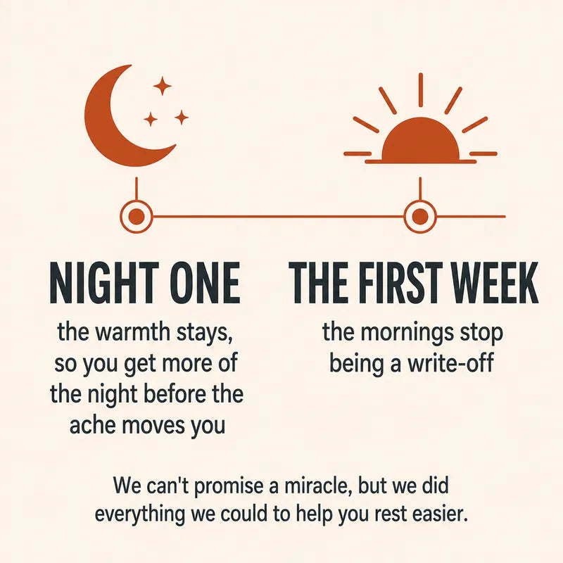 What the first nights actually look like