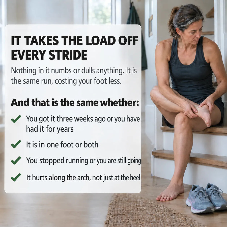 Now You Can Finish The Run You Set Out On, With Your Arch Held From Underneath, From Day One.